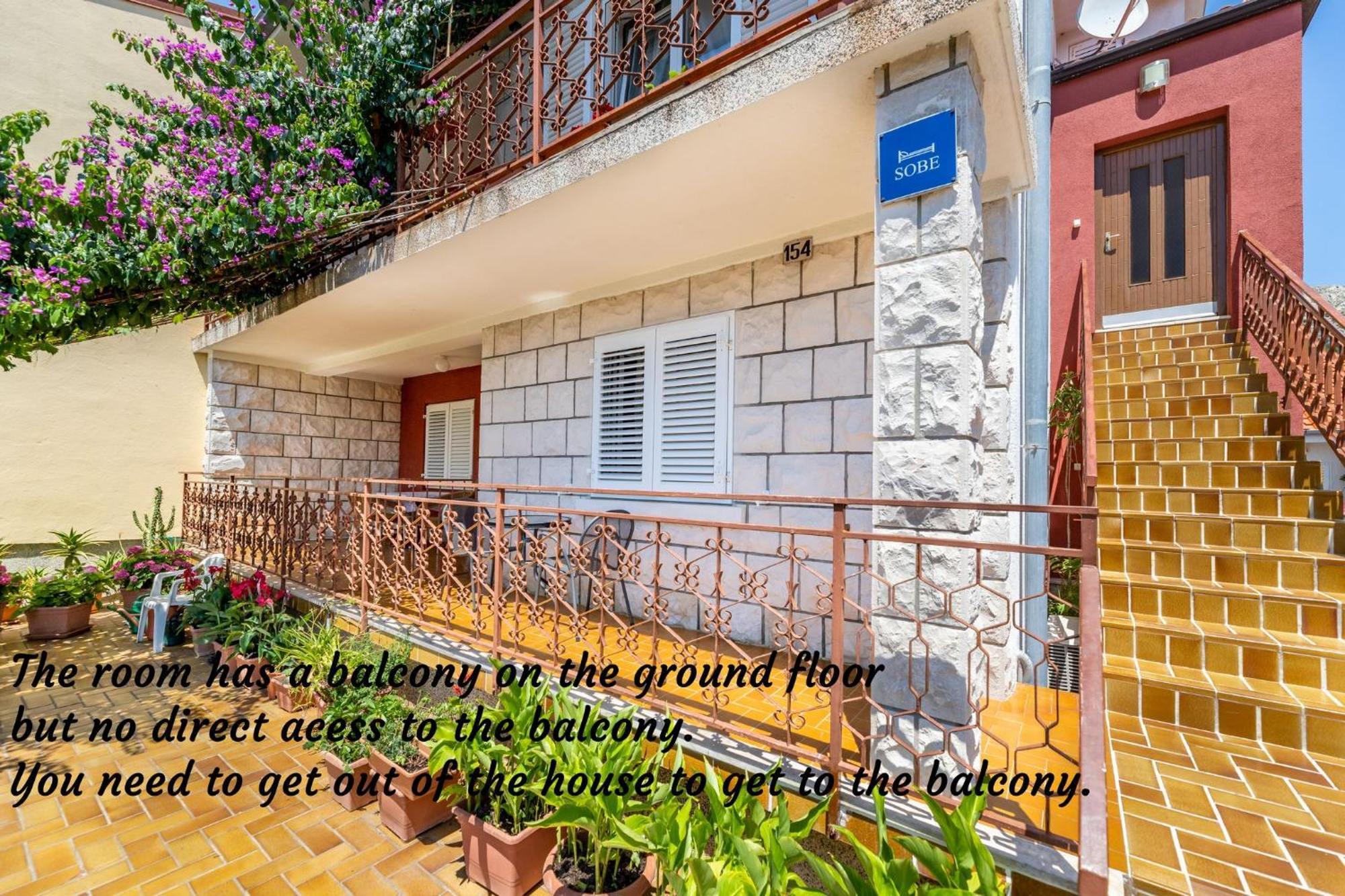 Rooms Sale Marija Baška Exteriér fotografie